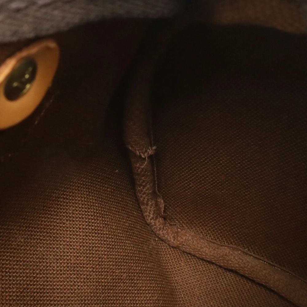 LOUIS VUITTON Brown Monogram Mini Speedy Pouch - Picture 10 of 10